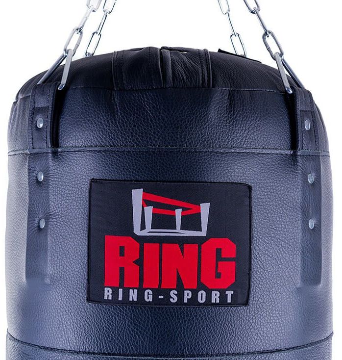 Boxerské vrece Premium z pravej kože 100x35 cm 25 Kg Ring Sport