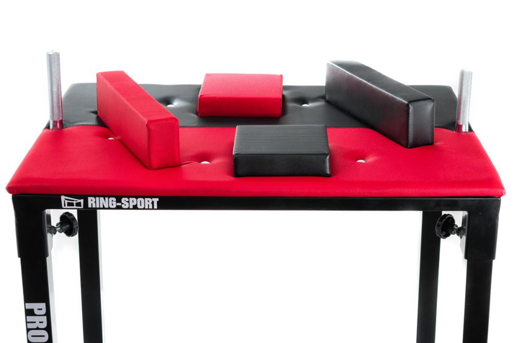 Stôl na pretláčanie rukou spevnený s platformou RA-04 Ring Sport