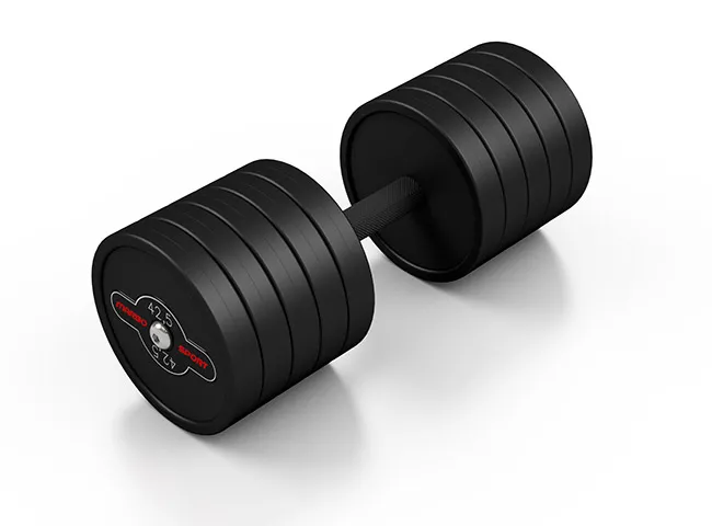 Jednoručka 42,5 Kg železná pogumovaná MW-HG42,5 Marbo Sport