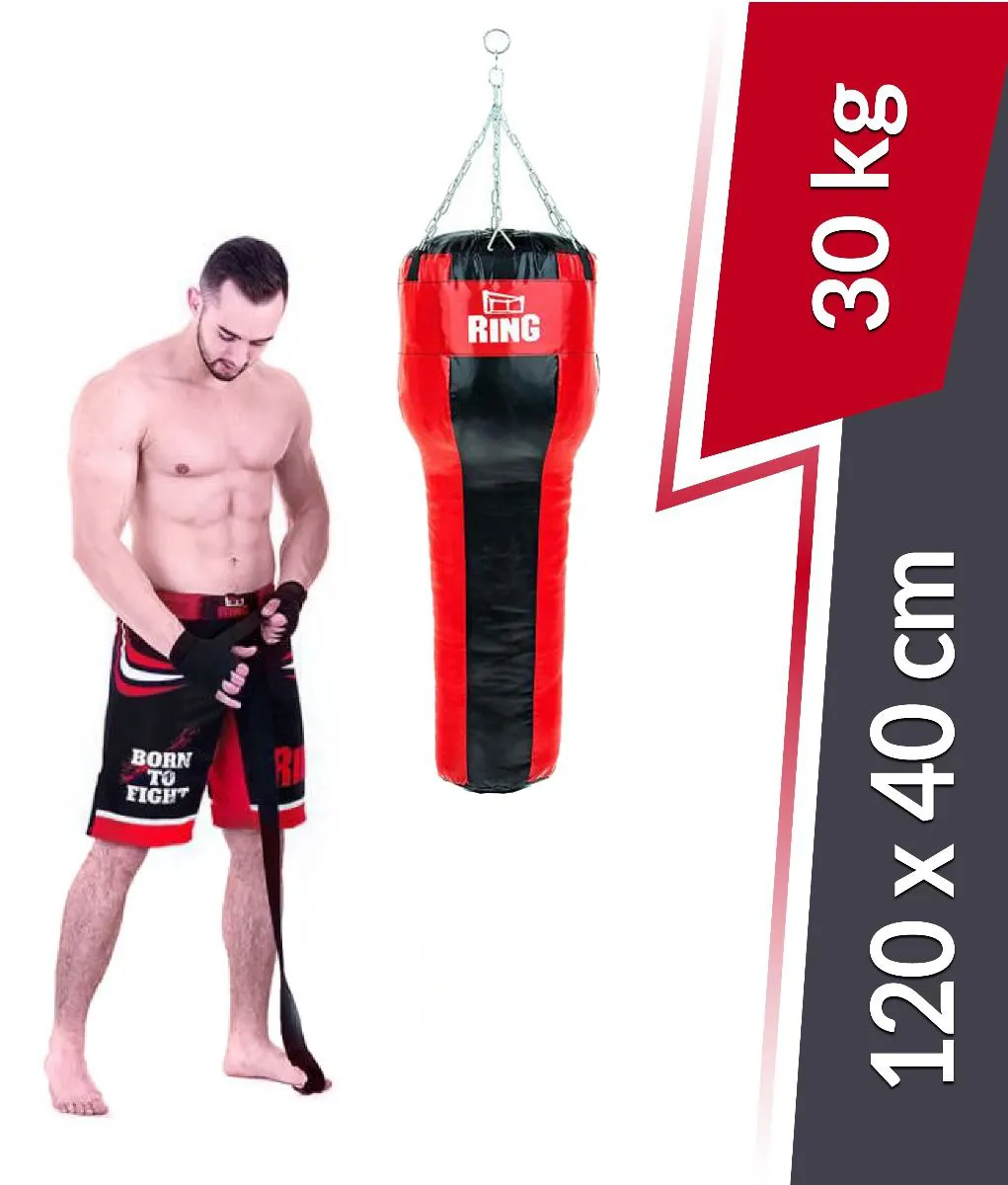 Boxerské vrece hákové Special 120/40 vyplnené 30 Kg Ring Sport
