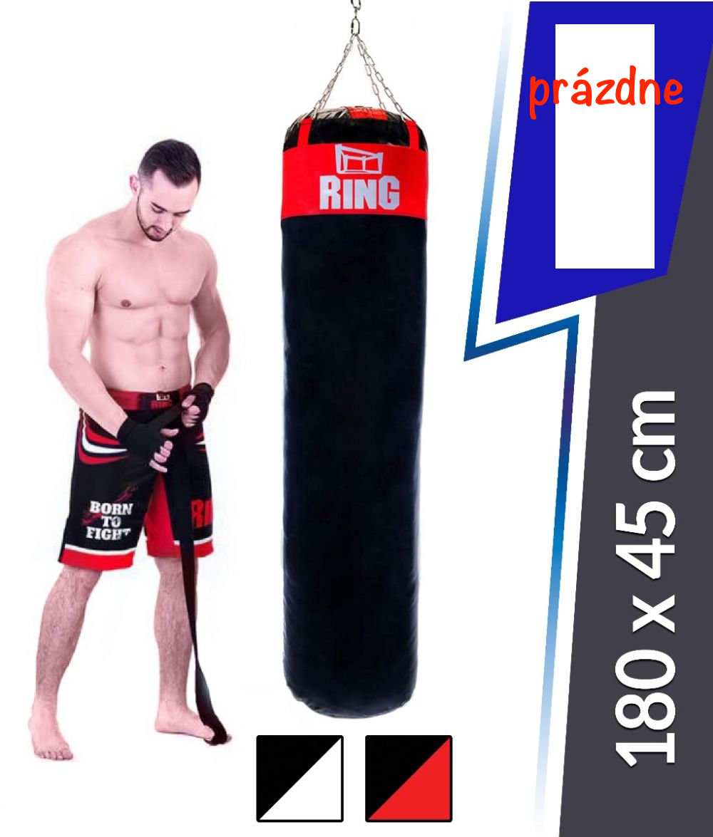 Boxerské vrece model KOLOS 180/45 nevyplnené Ring Sport