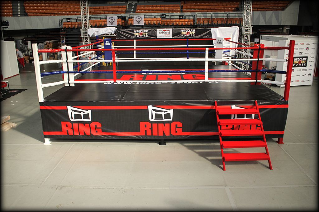 Boxerský ring s podstavou/rôzne rozmery Ring Sport