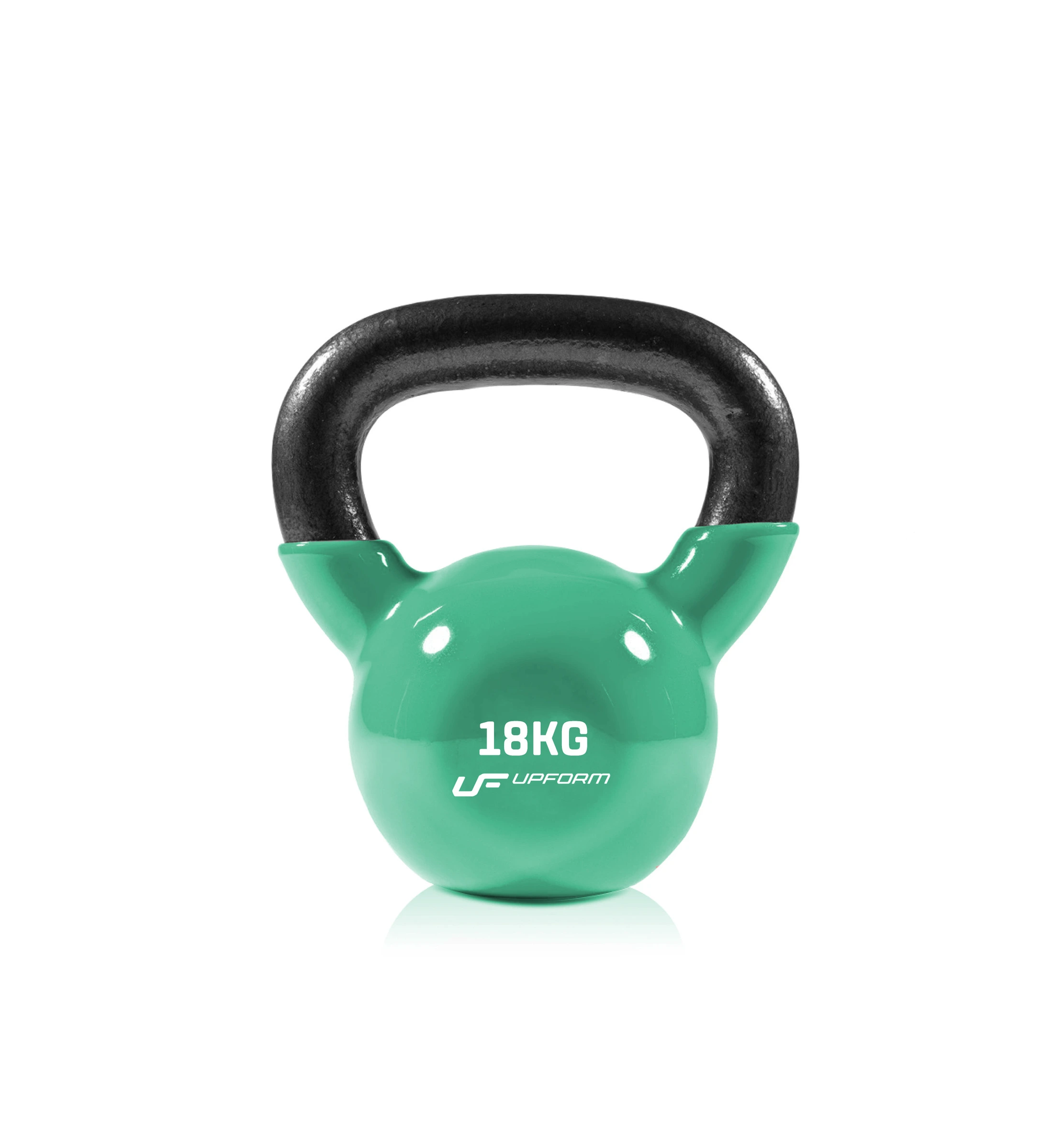 Vinylový liatinový kettlebell UpForm 18 kg – UFKV18