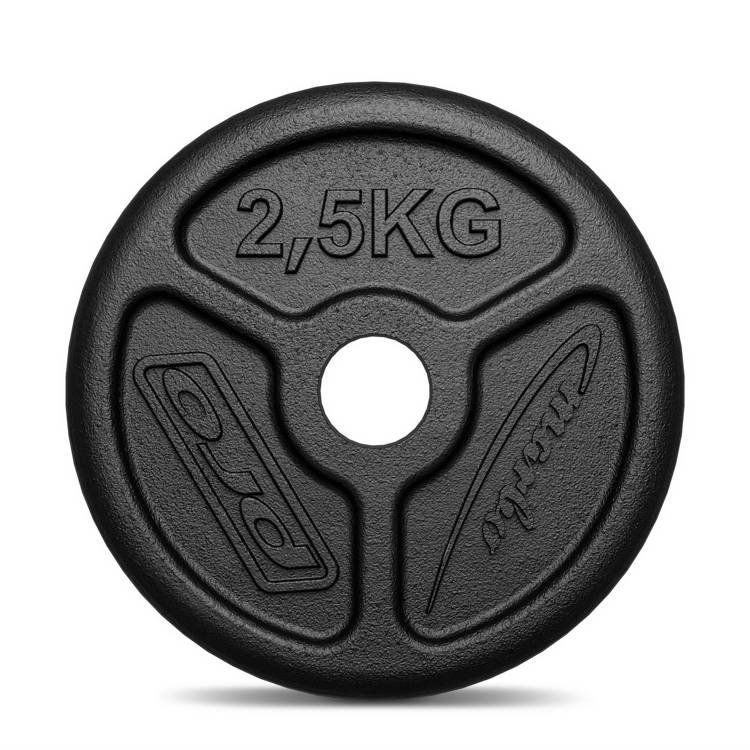 Závažie 2,5 Kg SLIM železné 30 mm Marbo Sport