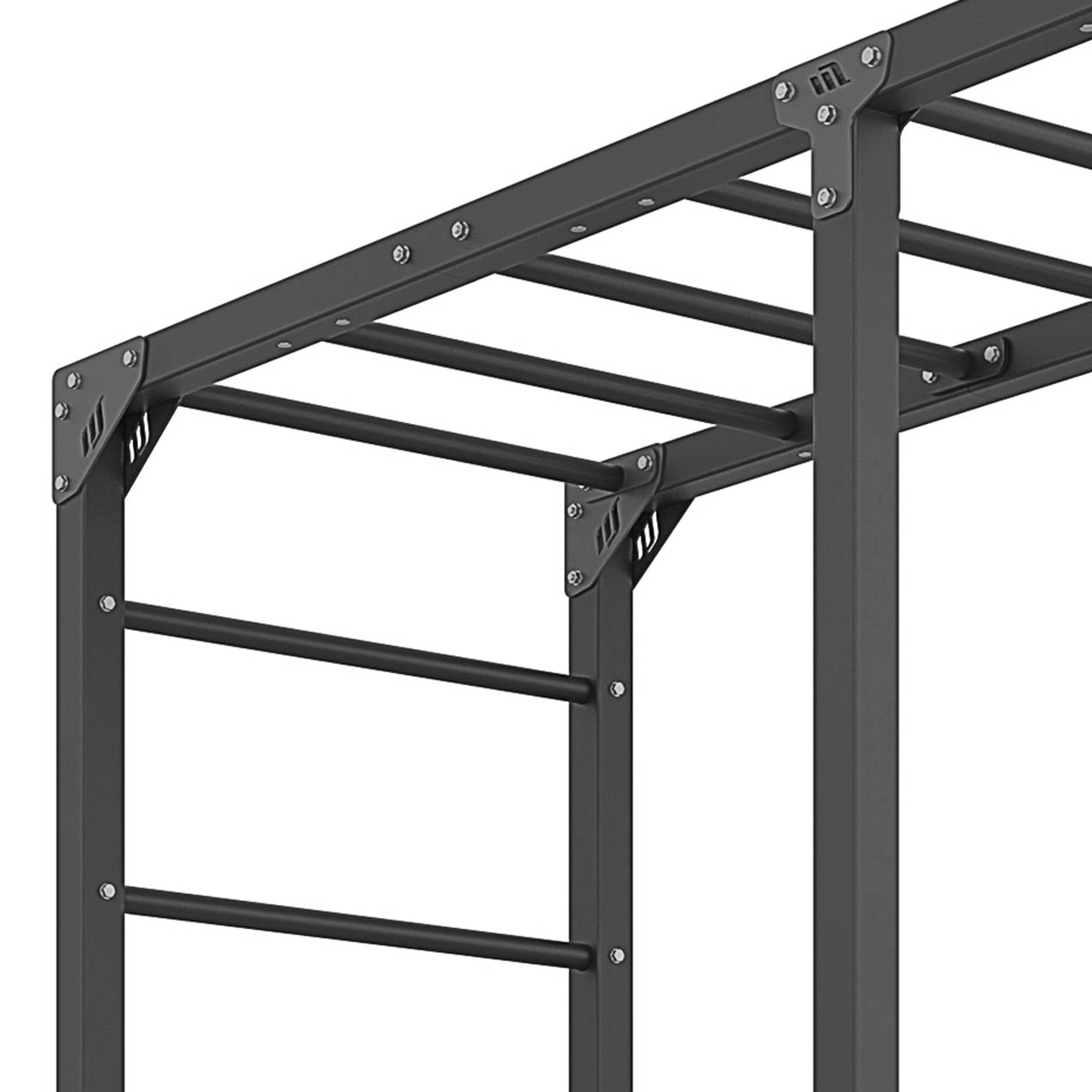 Marbo Sport Outdoor MO-003 – detail vonkajších gymnastických rebrín na tréning s vlastnou hmotnosťou