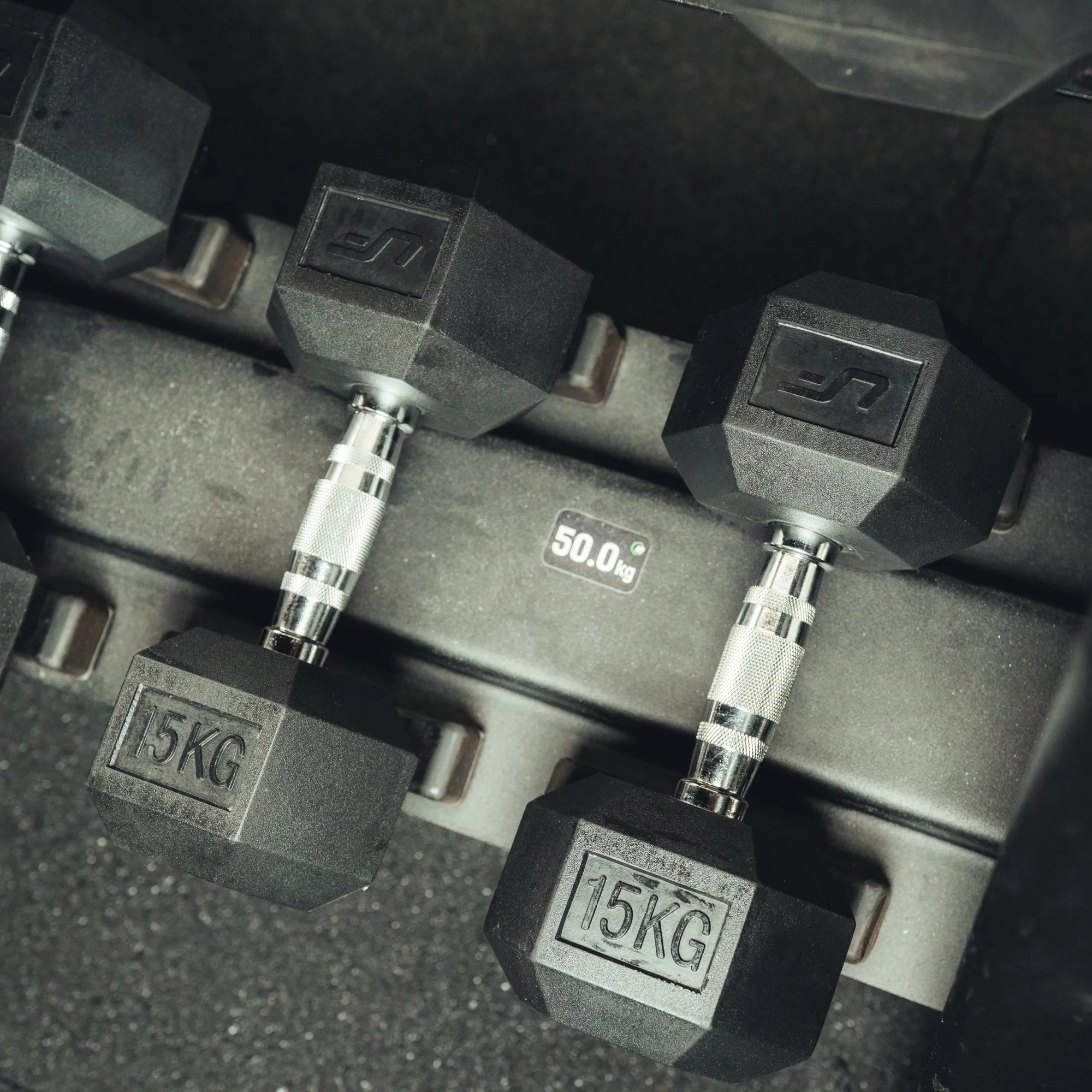HEX jednoručka UpForm 15 kg na silový a funkčný tréning