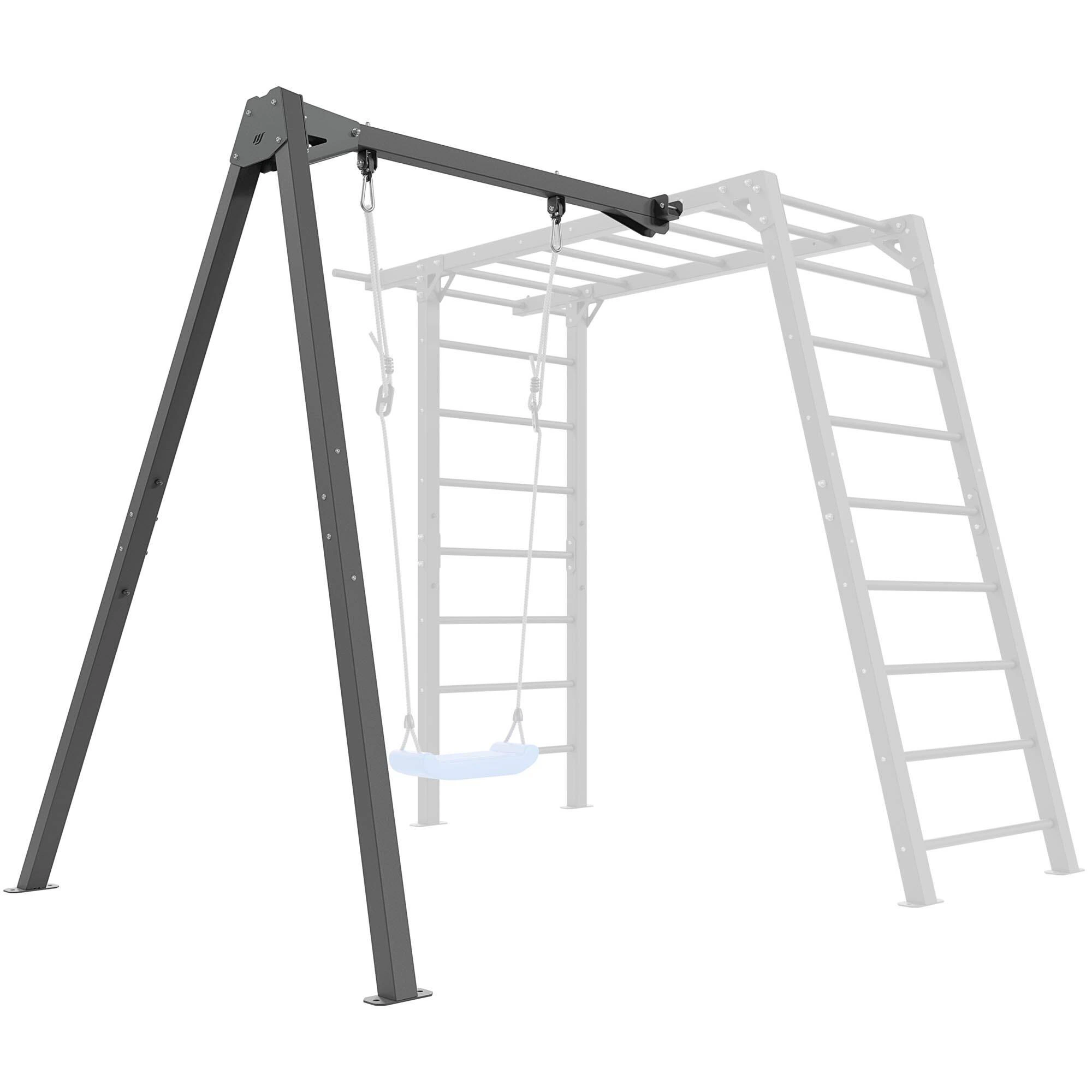Marbo Sport Outdoor PREMIUM MO-017 – jednomiestny hojdačkový rám s ložiskovými závesmi