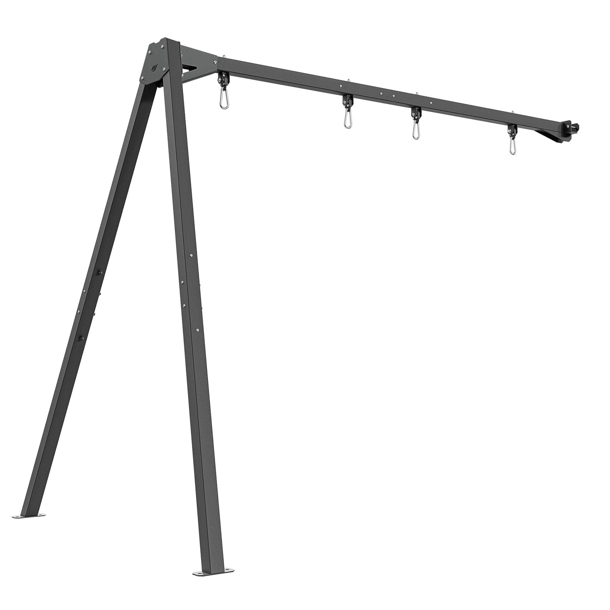 Marbo Sport Outdoor PREMIUM MO-018 – hojdačkový modul pripojený ku gymnastickým rebrinám MO-016
