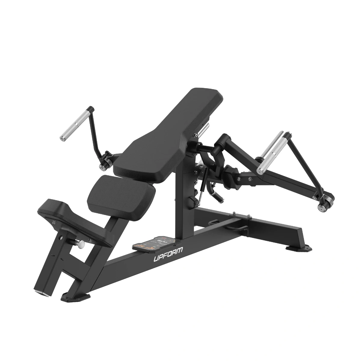 Profesionálny stroj na prsné svaly UpForm Elite URQ-207 Chest Press s nastaviteľnými ramenami