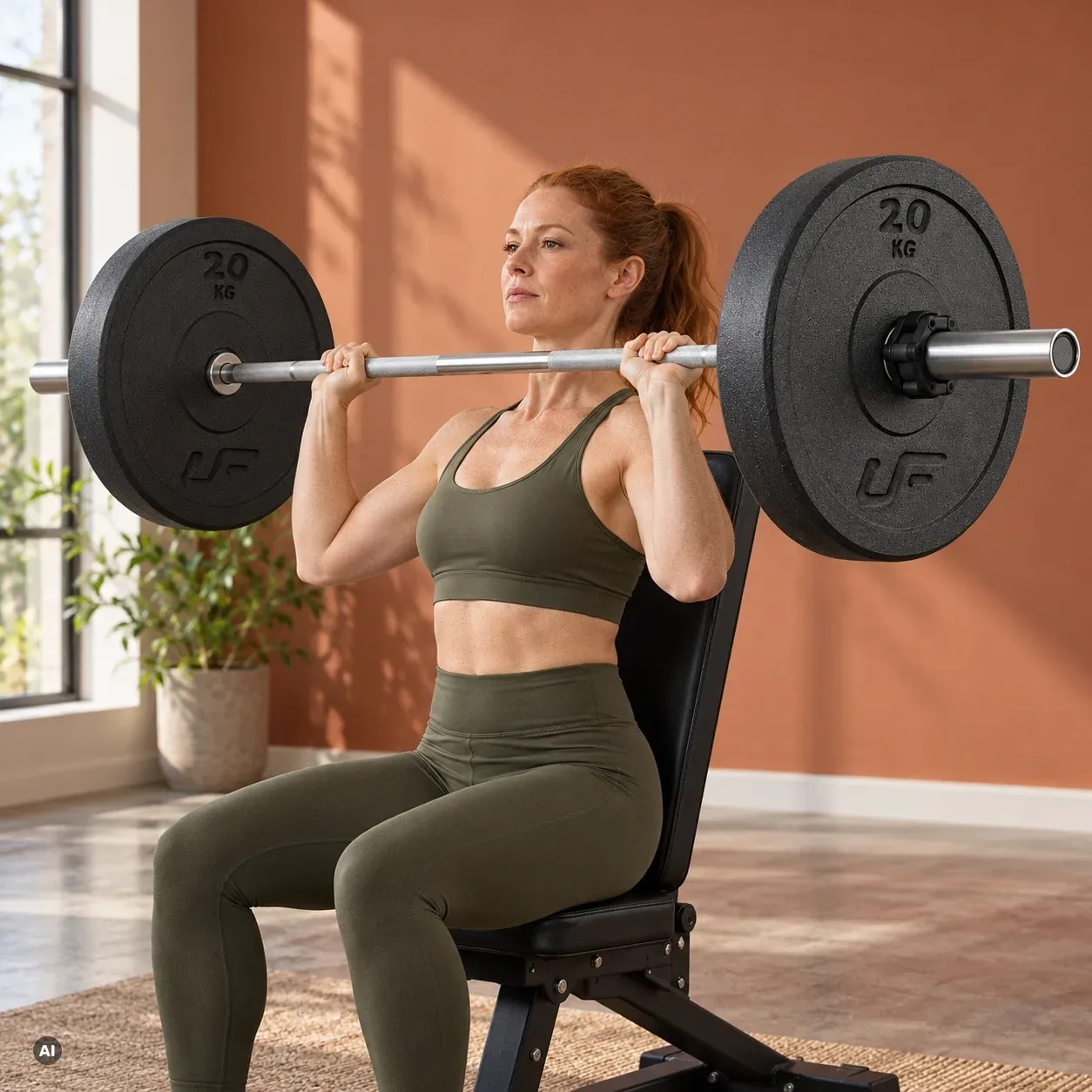 Olympijský kotúč UpForm 20 kg s vonkajším priemerom 45 cm