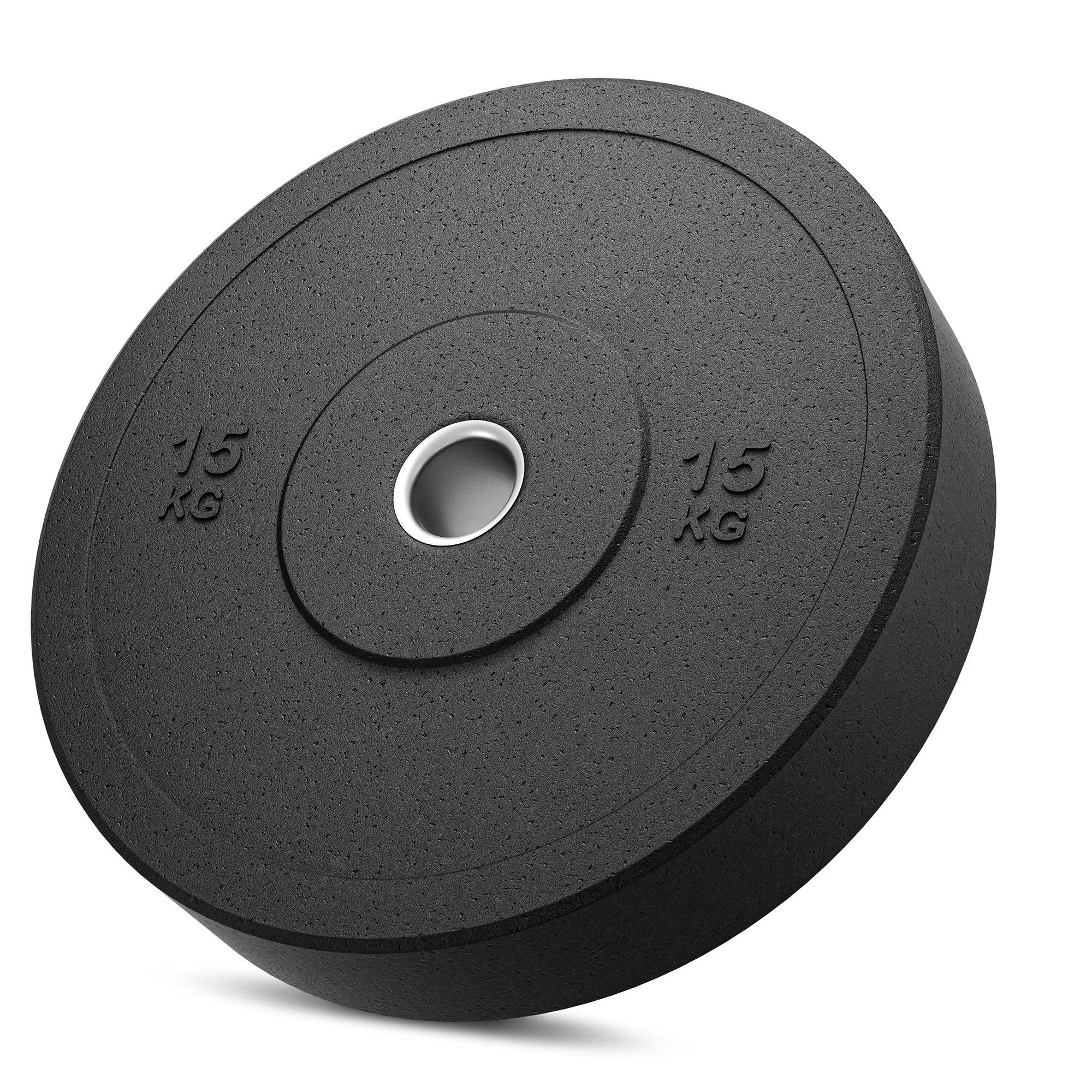 Olympijský gumený kotúč Marbo Sport MW-Bumper-15KG zo sady 30 kg