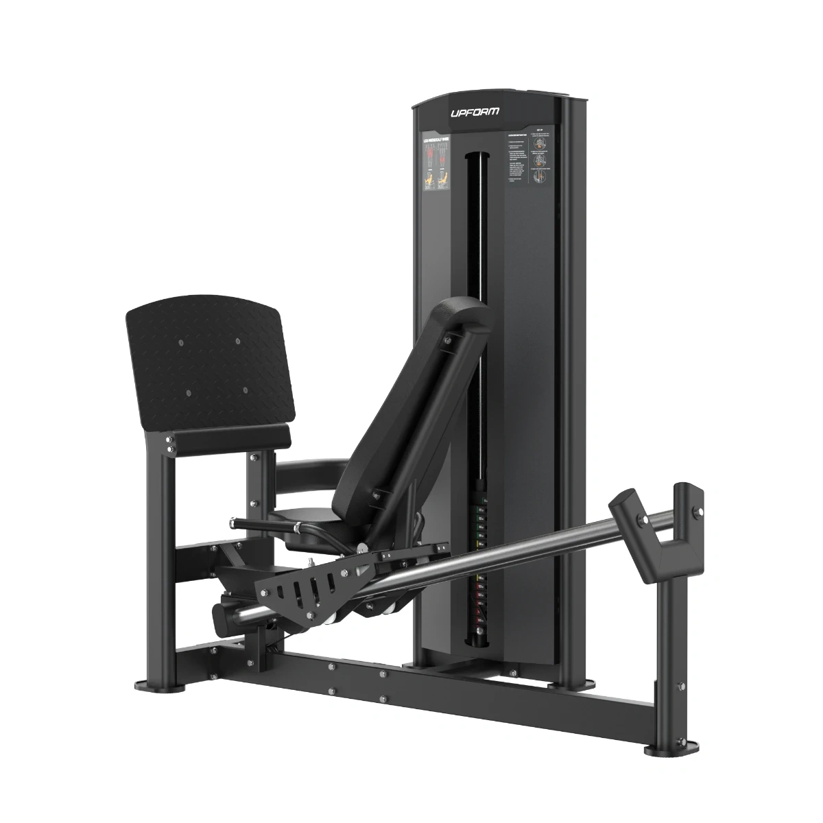 Profesionálny leg press UpForm Elite URQ-105 – posilňovací stroj na nohy a lýtka s platformou Calf Raise