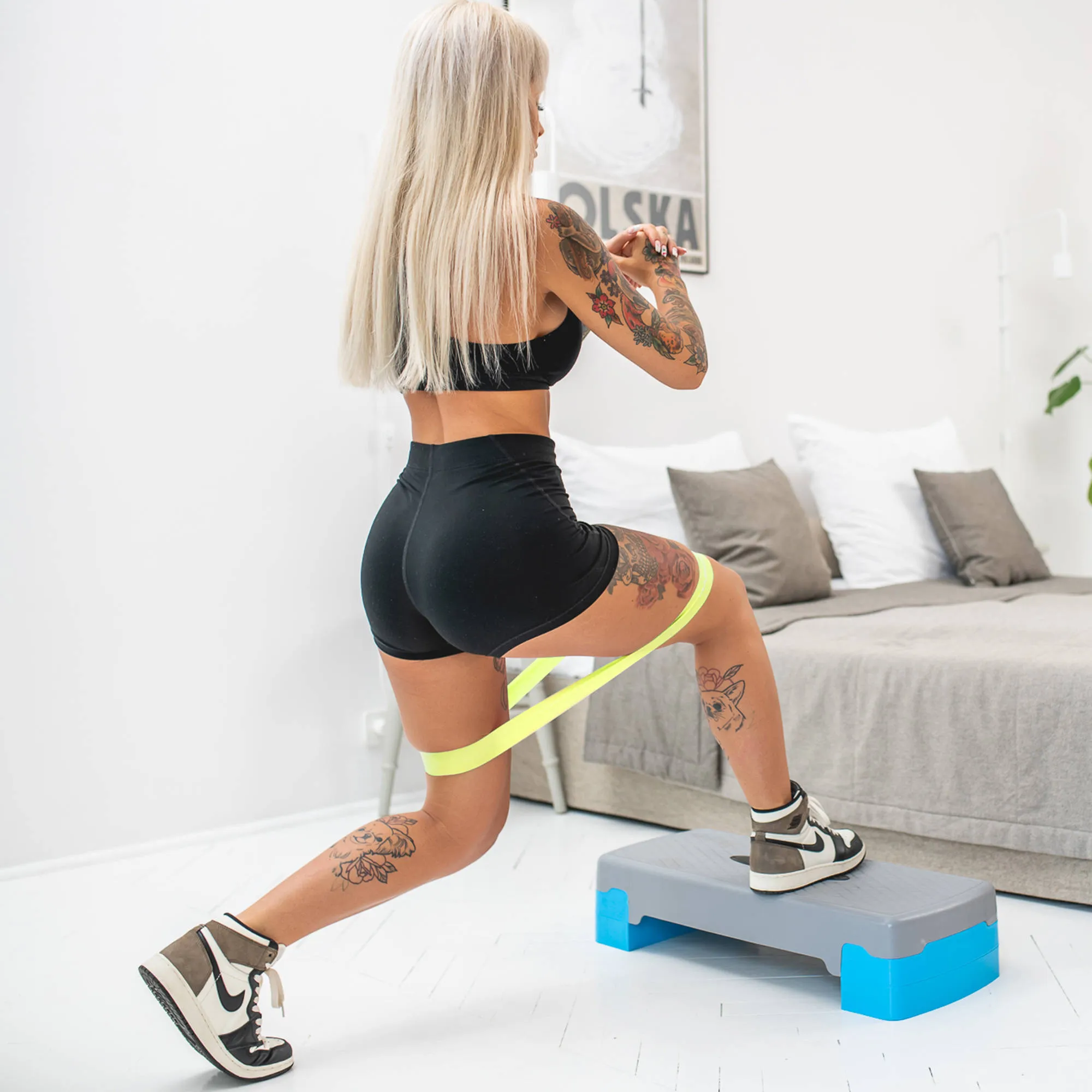 Sada odporových gúm Marbo Sport s piatimi úrovňami odporu