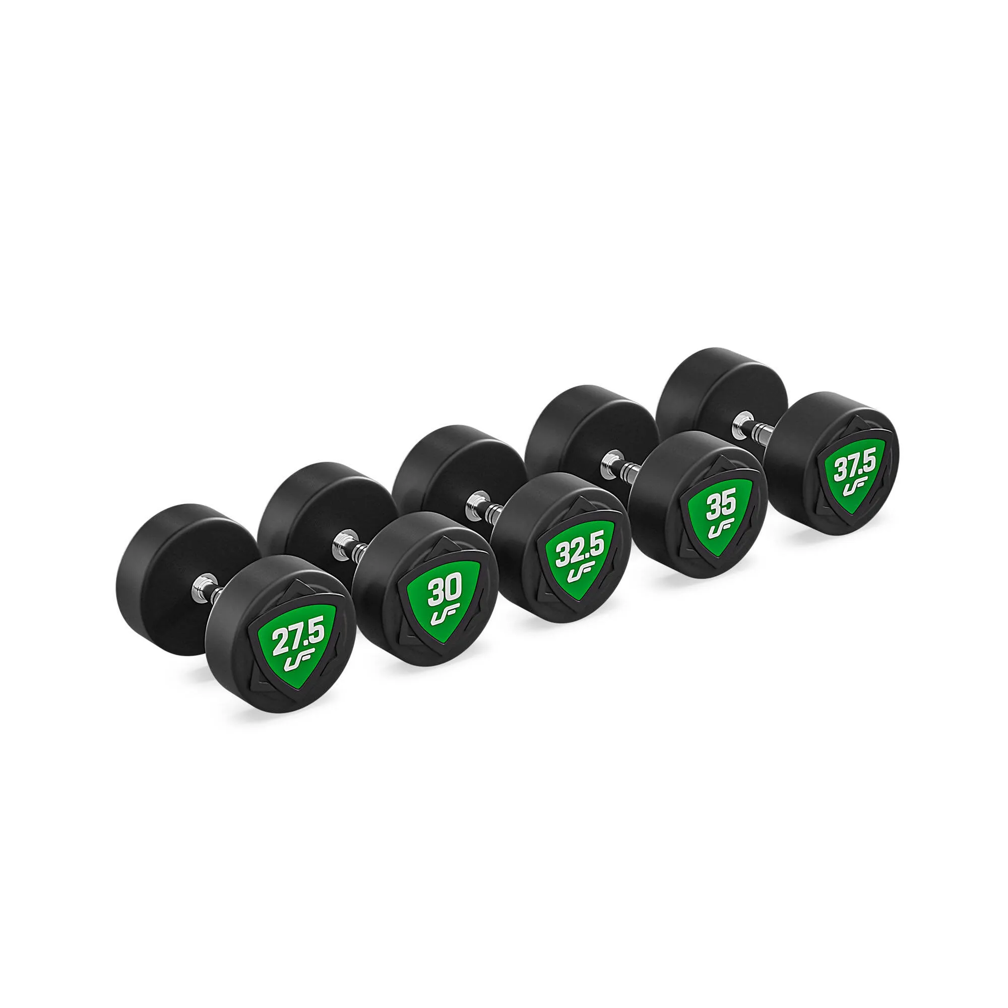 Sada jednoručiek UpForm 27,5–37,5 kg na silový tréning